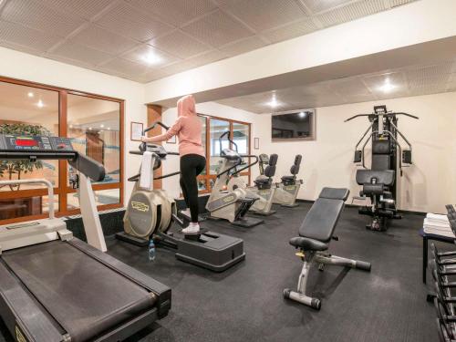 Fitness centrum a/nebo fitness zařízení v ubytování ibis Styles Warszawa West