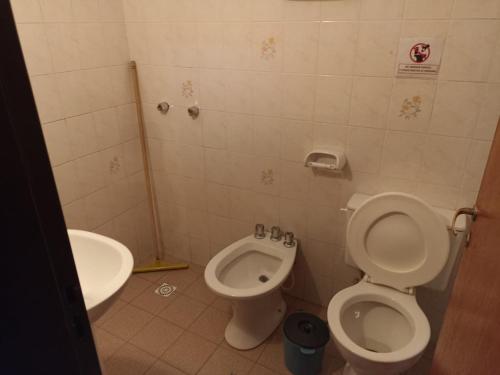 Et badeværelse på Duplex la casita de papá