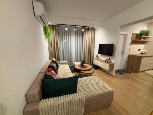 TV a/nebo společenská místnost v ubytování D&A Apartment