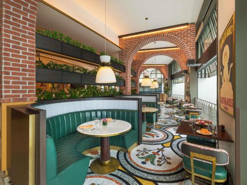 Posezení v ubytování Fairmont Singapore