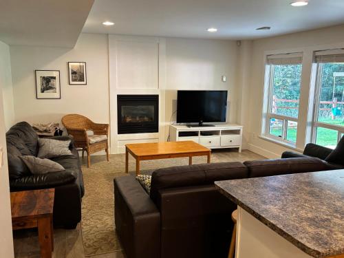 Et tv og/eller underholdning på Sumas Mountain basement suite