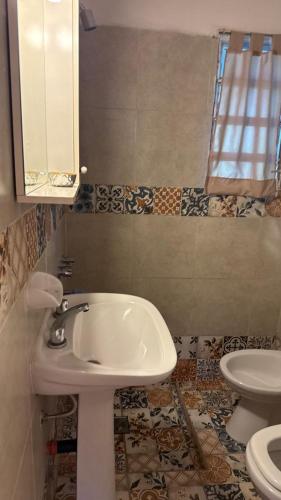 Ένα μπάνιο στο cabaña EL CHALECITO DE ANA