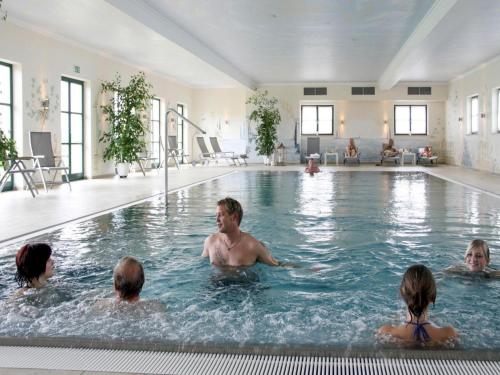 Επισκέπτες που μένουν στο Ferienhaus im Landhausstil im Vital Camp Bayerbach