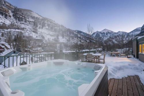 Naturlandskabet i nærheden af feriehuset