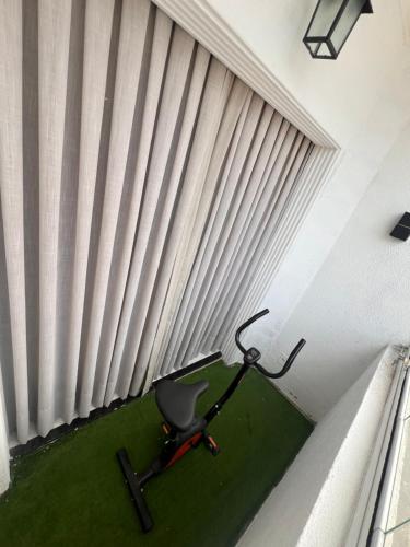 Gimnasio o instalaciones de fitness de Apartamento Luxo à 20 minutos do Cumbuco