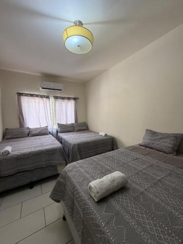 Krevet ili kreveti u jedinici u okviru objekta Casa Mónaco