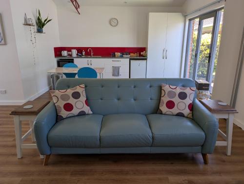 Kuchyň nebo kuchyňský kout v ubytování Langleys Port Campbell Hobby Farm