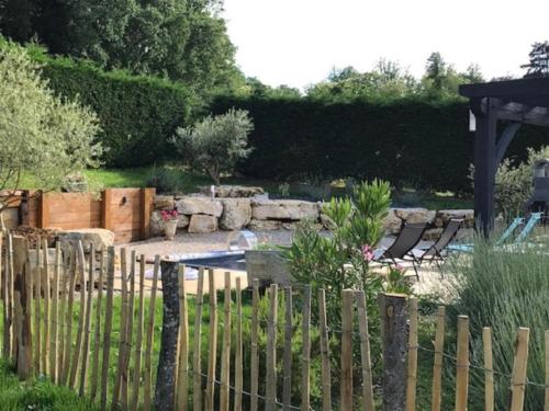 Maison en pierre avec piscine près de Sarlat - FR-1-616-204