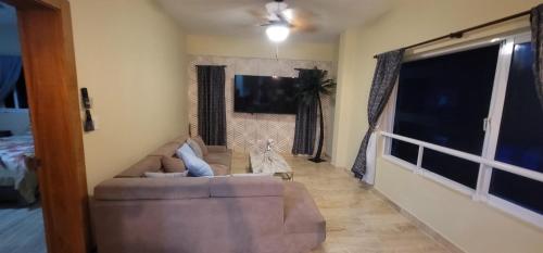 Et opholdsområde på Luxury Cabarete East Condominiums