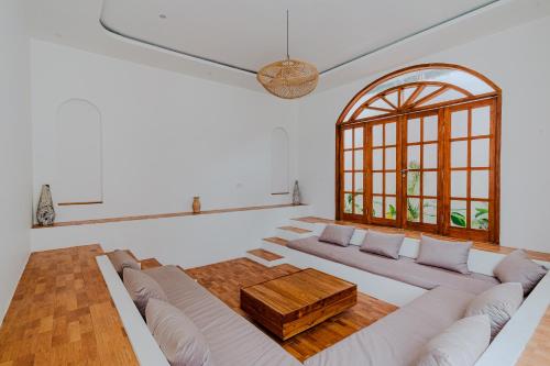 Posezení v ubytování Villa Charlotte Lancing