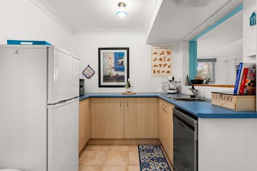 Køkken eller tekøkken på Rubys Place on Banksia