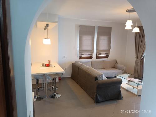 Posezení v ubytování Villa Eos