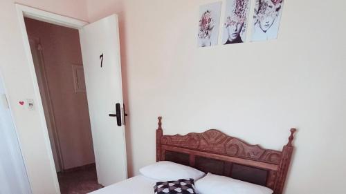 Postel nebo postele na pokoji v ubytování Code In Hospedaria