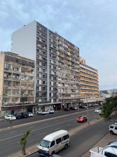 Bygningen som lejligheden ligger i