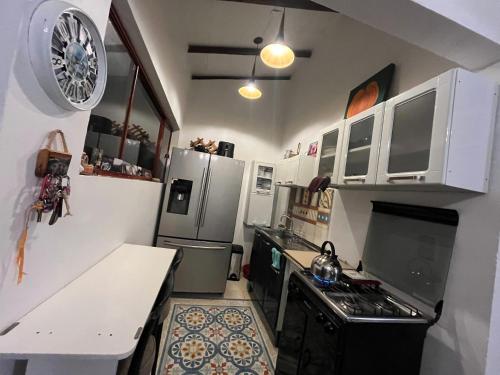 Una cocina o cocineta en Mirador De Las Pirámides