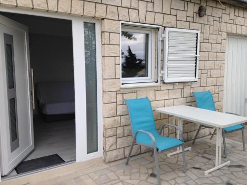 Balkón nebo terasa v ubytování Apartman Dramalj