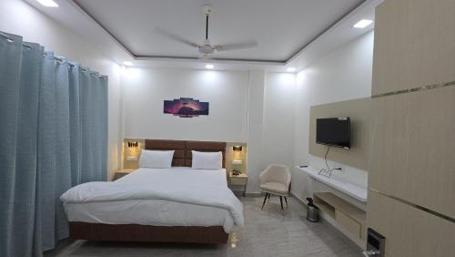 Postel nebo postele na pokoji v ubytování Hotel Urban Luxe