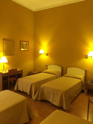 Hotel Relais Filonardiにあるベッド
