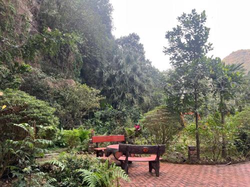 حديقة خارج Trang An Maison Retreat