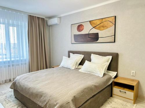 Ένα ή περισσότερα κρεβάτια σε δωμάτιο στο Campus hotel