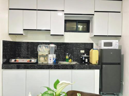 Køkken eller tekøkken på Los Glomos RestHub