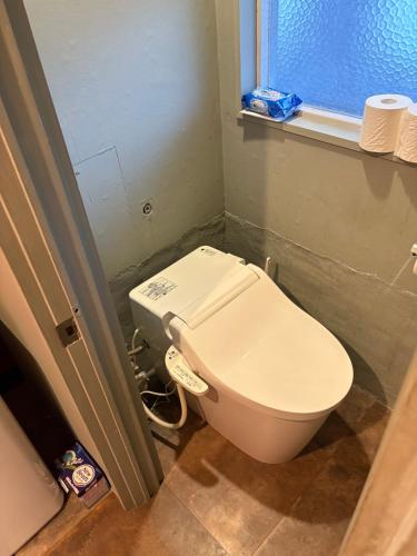 Koupelna v ubytování oak HOUSE