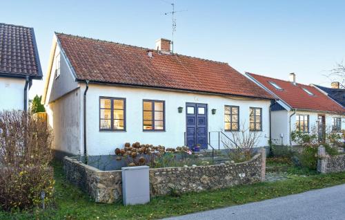 El edificio en el que está la casa de vacaciones