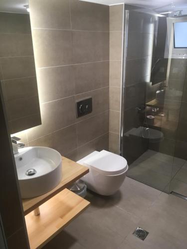 Koupelna v ubytování Preveza Suitestay Apartments Dodonis 28