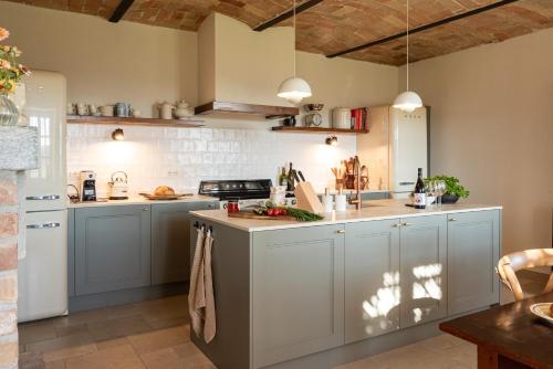 Køkken eller tekøkken på Casa Balau