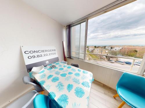 Posezení v ubytování Appartement en bord de mer à Frontignan - FR-1-785-13