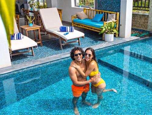 La pileta dentro o cerca de EasyLife Beach Villa Hội An