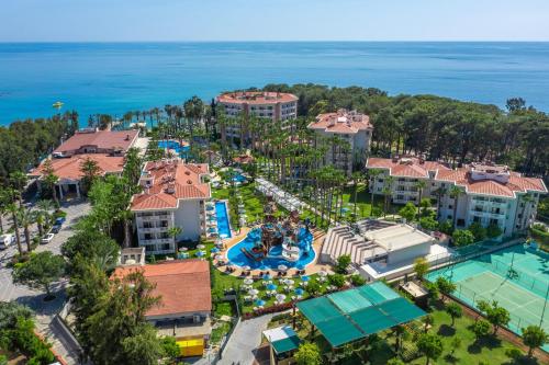 an aerial view of a resort with a pool at Utopia Resort & Residence in Avsallar