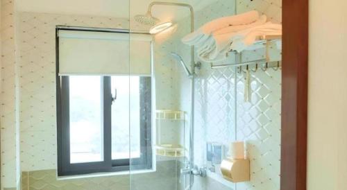 Ένα μπάνιο στο Luxury Airport Hotel & Spa