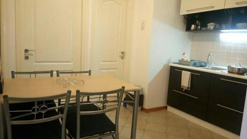 Kuchyň nebo kuchyňský kout v ubytování Apartment Zindan