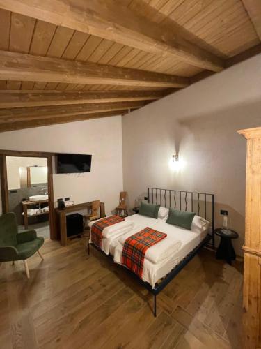 Postel nebo postele na pokoji v ubytování Le Rêve Chambre d'Hôte