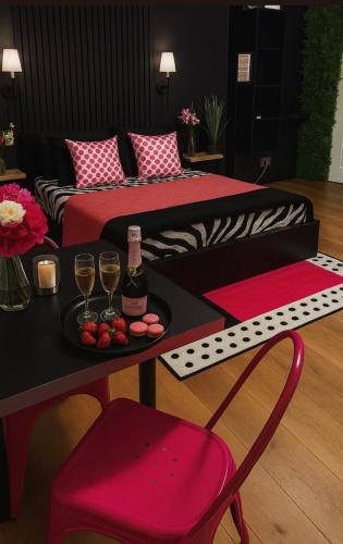 Posezení v ubytování Studio Superstar