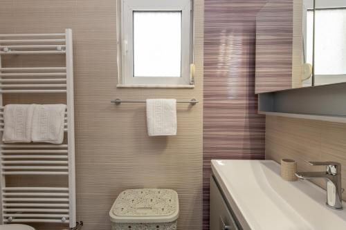 Koupelna v ubytování Mary Luxury House