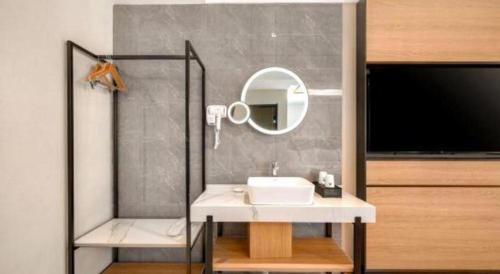 Koupelna v ubytování GreenTree Inn Harbin Central Avenue