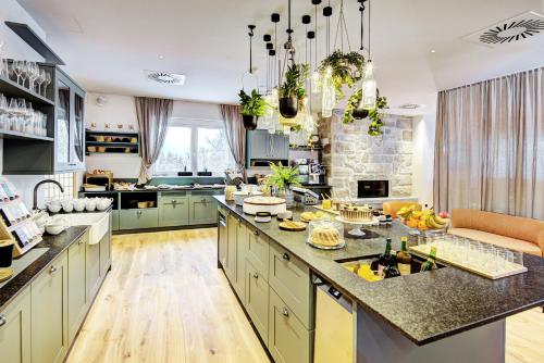 Nhà bếp/bếp nhỏ tại Königswieser Hof