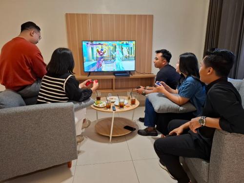 Et tv og/eller underholdning på Country Heritage Hotel