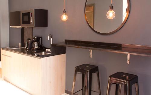 Køkken eller tekøkken på Be Mate Málaga Soho