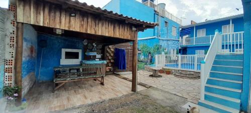 Το κτήριο όπου στεγάζεται  το ξενοδοχείο διαμερισμάτων