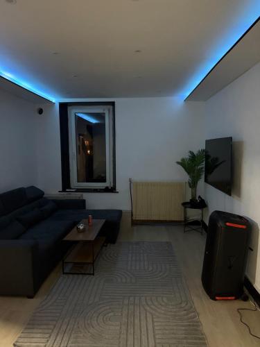 Гостиная зона в Appartement familiale sous les toits