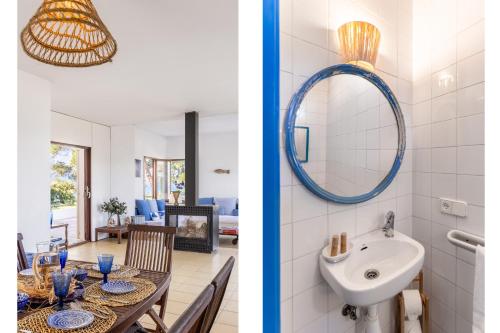 Phòng tắm tại Es Barcares