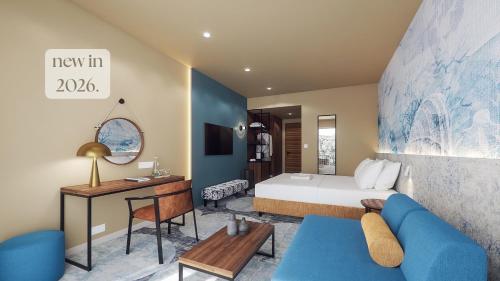 Postel nebo postele na pokoji v ubytování Remisens Hotel LUCIJA