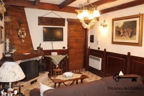 Μια τηλεόραση ή/και κέντρο ψυχαγωγίας στο Dimora Del Fabbro