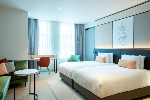 Postel nebo postele na pokoji v ubytování Residence Inn by Marriott The Hague