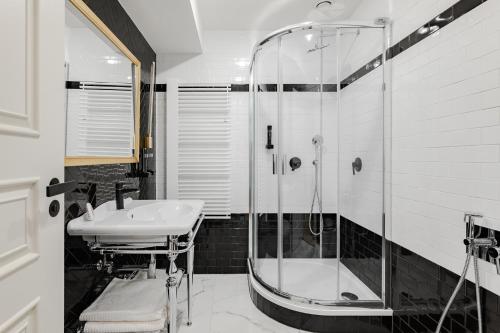 Et badeværelse på Bohemia Boutique Hotel Prague