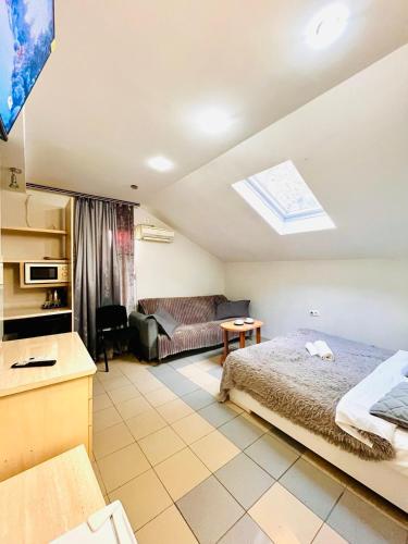 Kjøkken eller kjøkkenkrok på Studio Centru