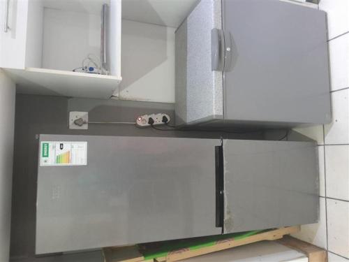 Kuchyň nebo kuchyňský kout v ubytování Beach View Apartment